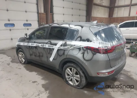 2019 Kia Sportage Lx z USA, uszkodzony, nr VIN KNDPMCAC2K7620808